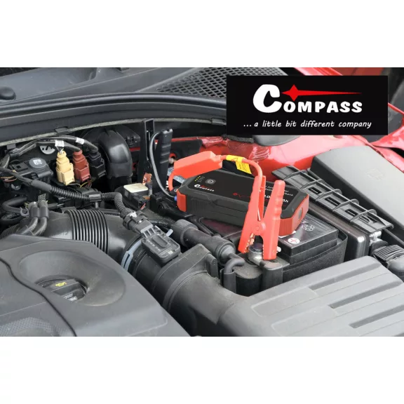 Compass powerbank JUMP STARTER funkcióval (20 000 mAh, 2000 A)