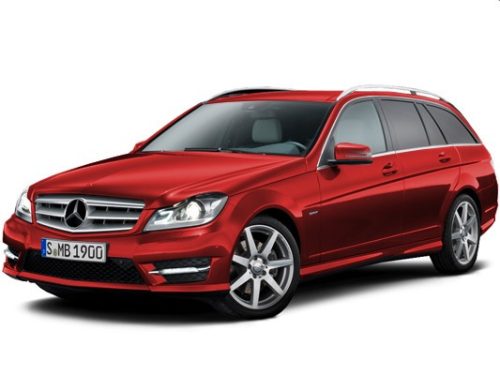 MERCEDES-BENZ C (W204) KOMBI 3D COVOR DE CAUCIUC (2007-2014)