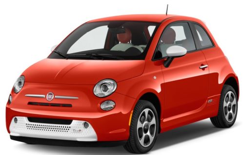 FIAT 500E 3D COVOR DE CAUCIUC (2015-2020)