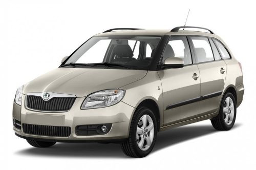SKODA FABIA II. (5J) Combi COVORAȘE CAUCIUC CU BORDURĂ ÎNALTĂ (2007-2014)