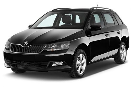 SKODA FABIA III. (NJ) Combi COVORAȘE CAUCIUC CU BORDURĂ ÎNALTĂ (2014-2021)