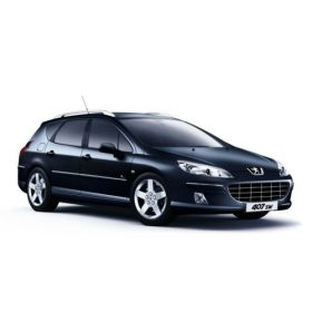   PEUGEOT 407 WAGON COVORAȘE CAUCIUC CU BORDURĂ ÎNALTĂ (2004-2011)