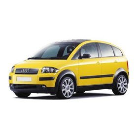 AUDI A2 COVORAȘE CAUCIUC CU BORDURĂ ÎNALTĂ (2000-2005)