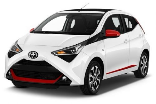 TOYOTA AYGO COVORAȘE CAUCIUC CU BORDURĂ ÎNALTĂ (2014-2021)
