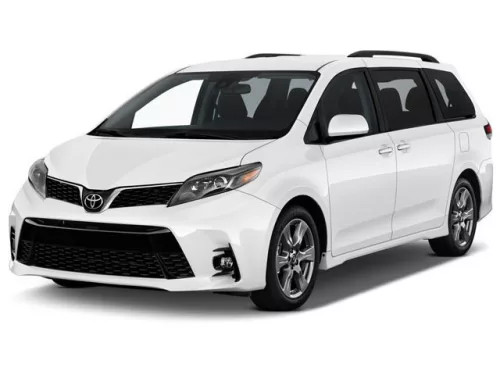 TOYOTA SIENNA COVORAȘE CAUCIUC CU BORDURĂ ÎNALTĂ (2011-2022)