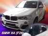 BMW X4 (F26) DEFLECTOARE AER - PARAVÂNTURI AUTO (2014-2018)