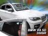 BMW X6 (E71) DEFLECTOARE AER - PARAVÂNTURI AUTO (2008-2014)