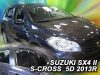 SUZUKI SX4 S-CROSS HYBRID DEFLECTOARE AER - PARAVÂNTURI AUTO (2020-2022)