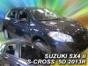 SUZUKI SX4 S-CROSS HYBRID DEFLECTOARE AER - PARAVÂNTURI AUTO (2020-2022)