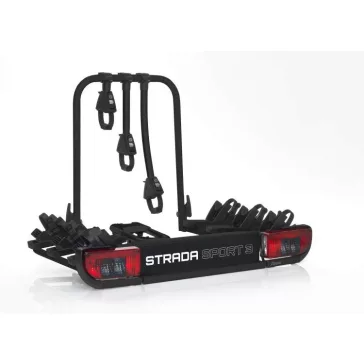   Atera Strada Sport 3 Black kerékpártartó, kerékpárszállító vonóhorogra - fekete - 3db kerékpár
