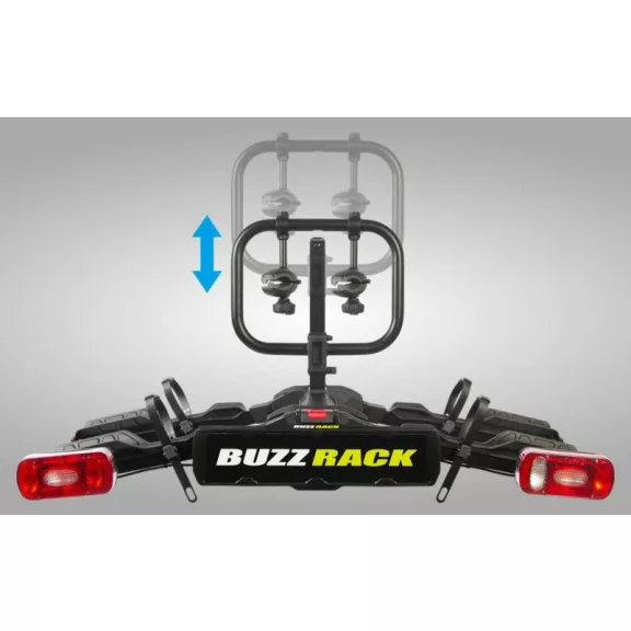 Buzzrack Scorpion Lite 2 kerékpártartó, kerékpárszállító vonóhorgra - 2db kerékpár