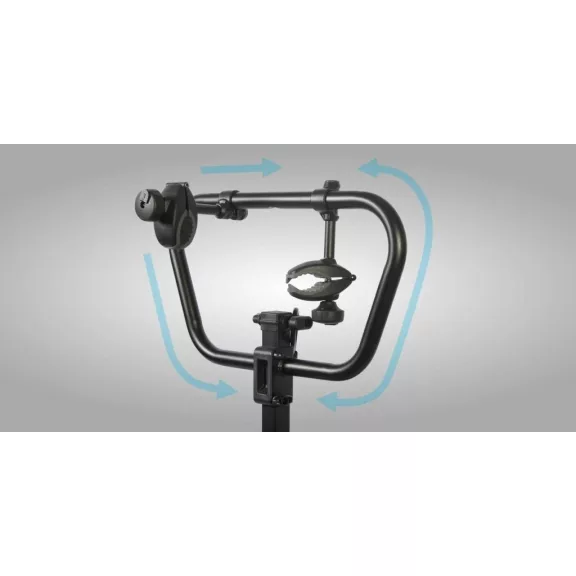 BuzzRack Scorpion Pro 2 kerékpártartó, kerékpárszállító vonóhorgra - 2+1db kerékpár