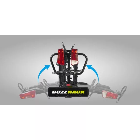 BuzzRack Scorpion Pro 2 kerékpártartó, kerékpárszállító vonóhorgra - 2db kerékpár