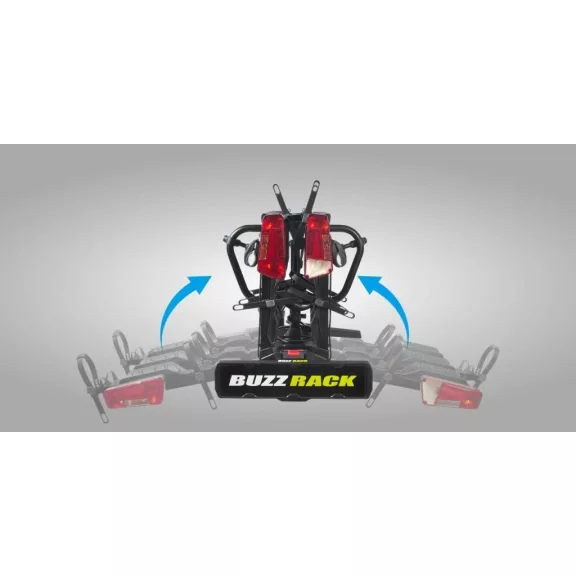 BuzzRack Scorpion Pro 3 kerékpártartó, kerékpárszállító vonóhorgra - 3db kerékpár