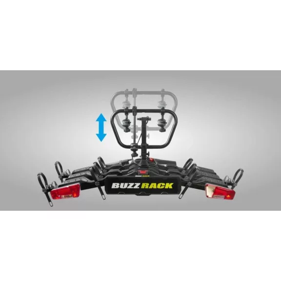 BuzzRack Scorpion Pro 3 kerékpártartó, kerékpárszállító vonóhorgra - 3db kerékpár