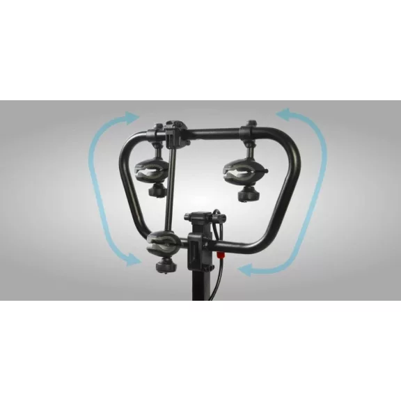 BuzzRack Scorpion Pro 3 kerékpártartó, kerékpárszállító vonóhorgra - 3db kerékpár