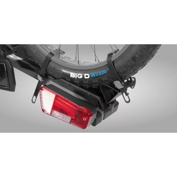 Hapro Atlas Premium XFold kerékpártartó, kerékpárszállító vonóhorogra adapterrel - 2+1db kerékpár