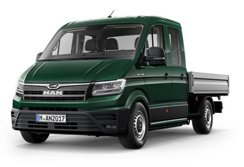 MAN TGE CU CABINĂ DUBLĂ COVORAȘ CAUCIUC (2017-)